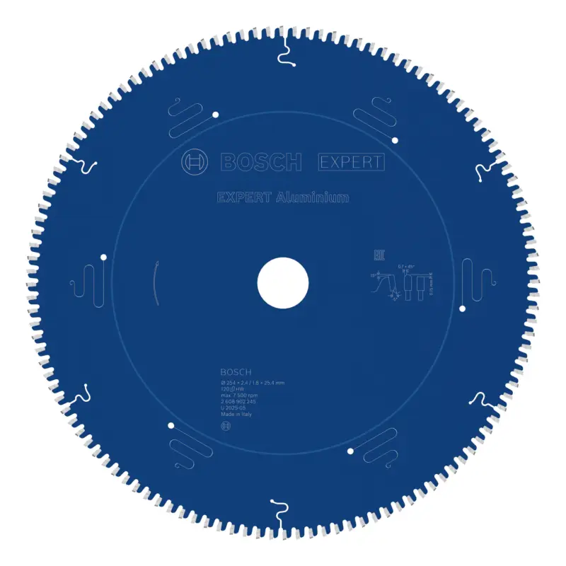 Finale Aktion Bosch Expert Aluminium Kreissägeblatt, 254 x 25,4 mm, 120 Zähne