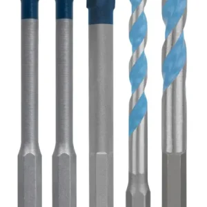 Ausverkauf Bosch Expert HEX-9 HardCeramic und HEX-9 Multi Construction Bohrer-Set, 6/8 mm, 5-teilig