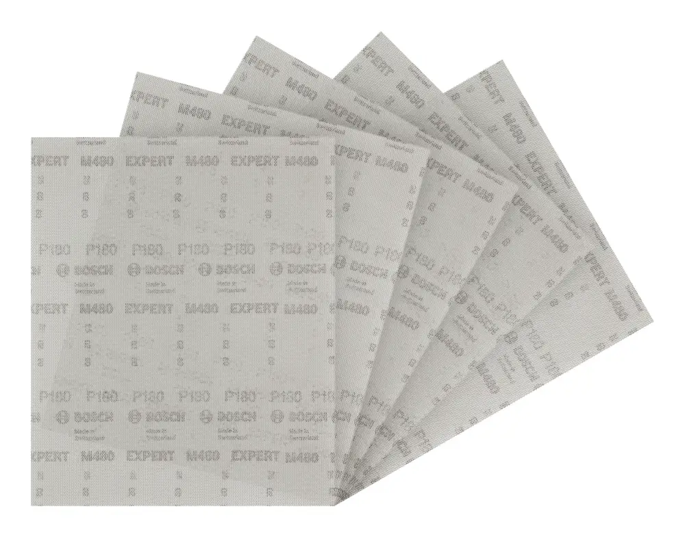 Bosch Expert M480 Schleifnetz, 230 x 280 mm, K180 - 5er Pack (Verpackungseinheit 25 Stück) Heißes Angebot