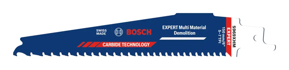 Bosch Expert MultiMaterial Demolition S969XHM Säbelsägeblatt - 1er Pack Geprüft