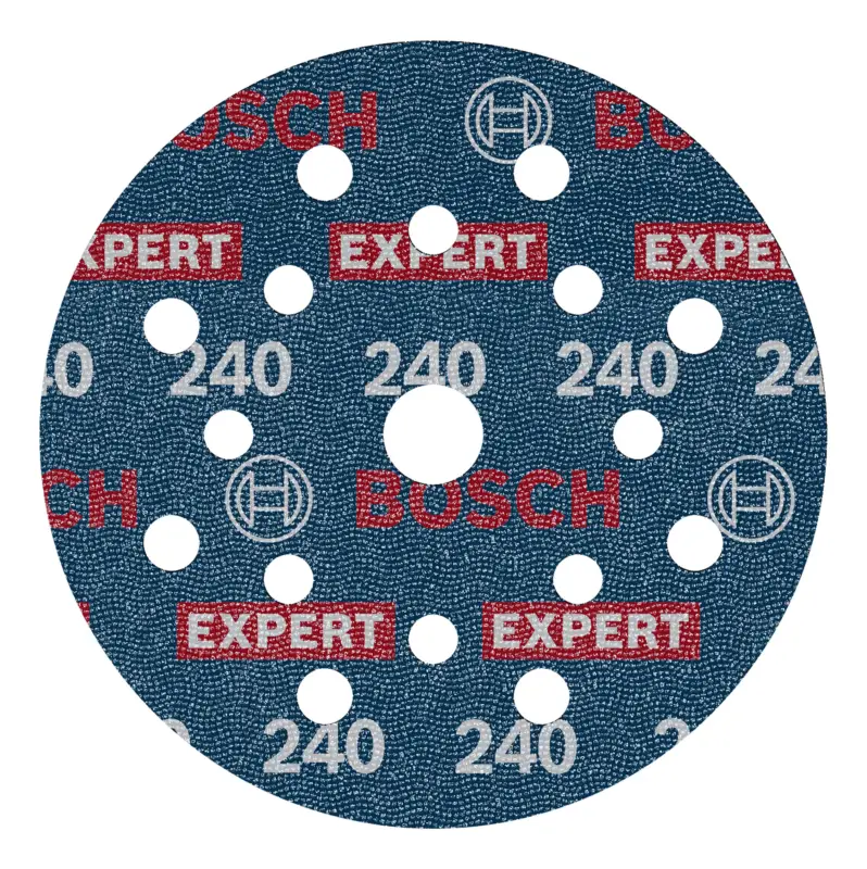 Preisknaller Bosch Expert O780 Folienschleifscheibe, 125 mm, K240 - 50er Pack