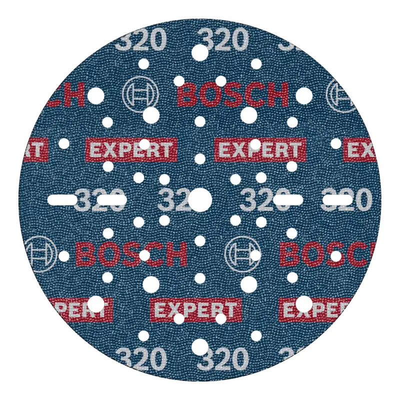 Wochenendangebot Bosch Expert O780 Folienschleifscheibe, 150 mm, K320 - 50er Pack