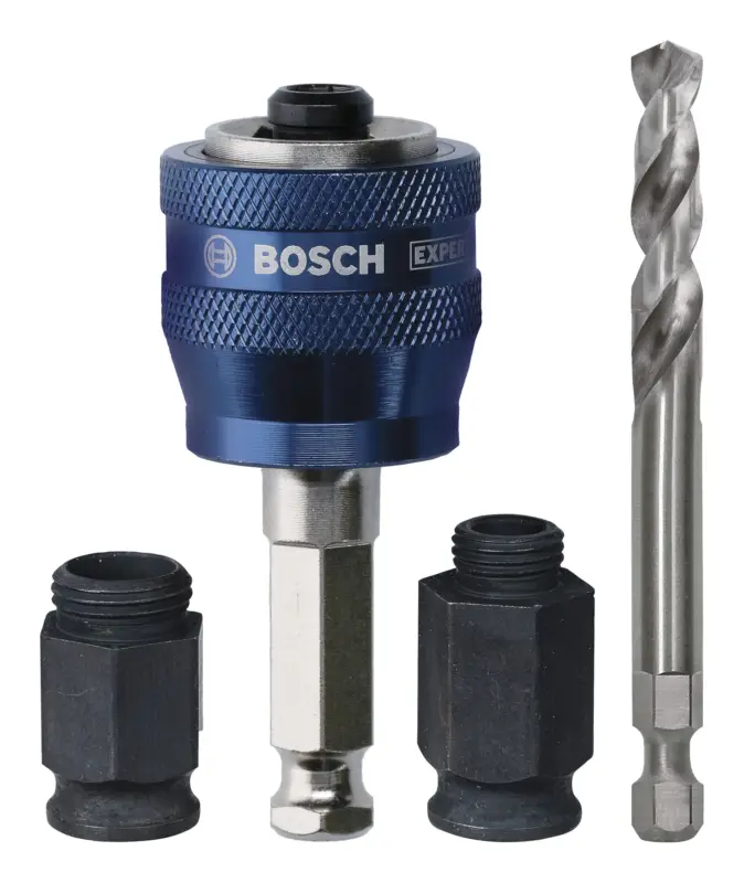 Super-Preis Bosch Expert Power Change Plus Umrüst-Set, HEX Sch. 11 mm, HSS-G, 7,15 x 45 x 85 mm, 2 Adapter, 4-teilig
