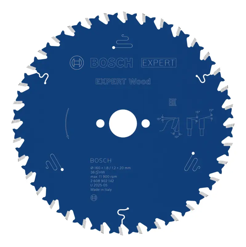 Neu Bosch Expert Wood Kreissägeblatt, 160 x 1,8 x 20 mm, 36 Zähne