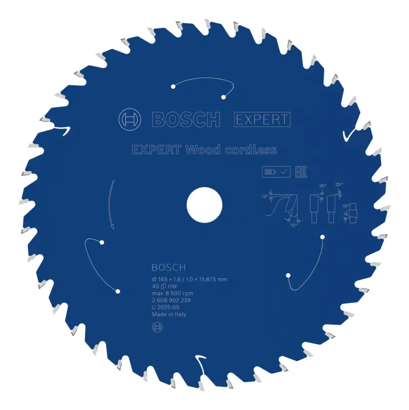 Bosch Expert Wood Kreissägeblatt, 165 x 15.875 mm, 40 Zähne Letzte Chance