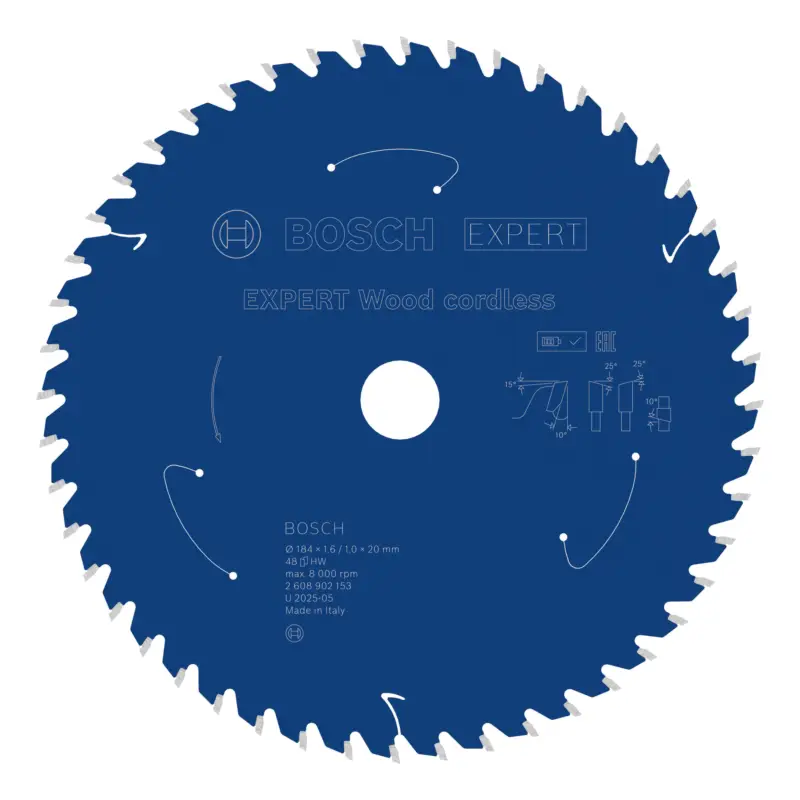 Direkt Vom Hersteller Bosch Expert Wood Kreissägeblatt, 184 x 20 mm, 48 Zähne