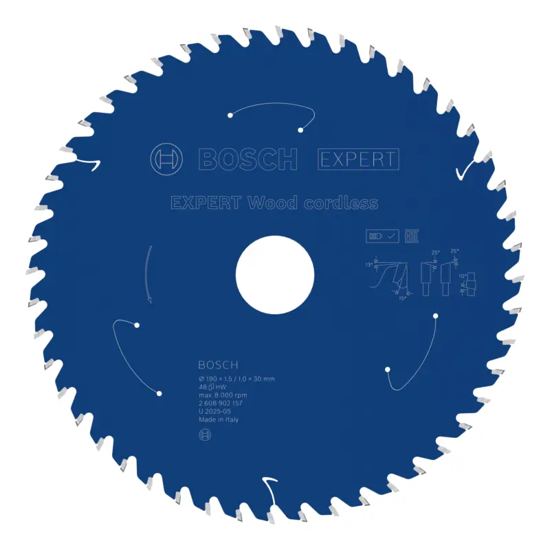 Bosch Expert Wood Kreissägeblatt, 190 x 1,45 x 30 mm, 48 Zähne Heißes Angebot
