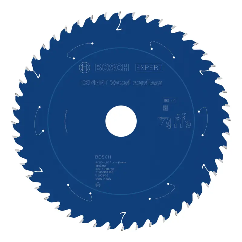 Top-Preis Bosch Expert Wood Kreissägeblatt, 210 x 30 mm, 48 Zähne