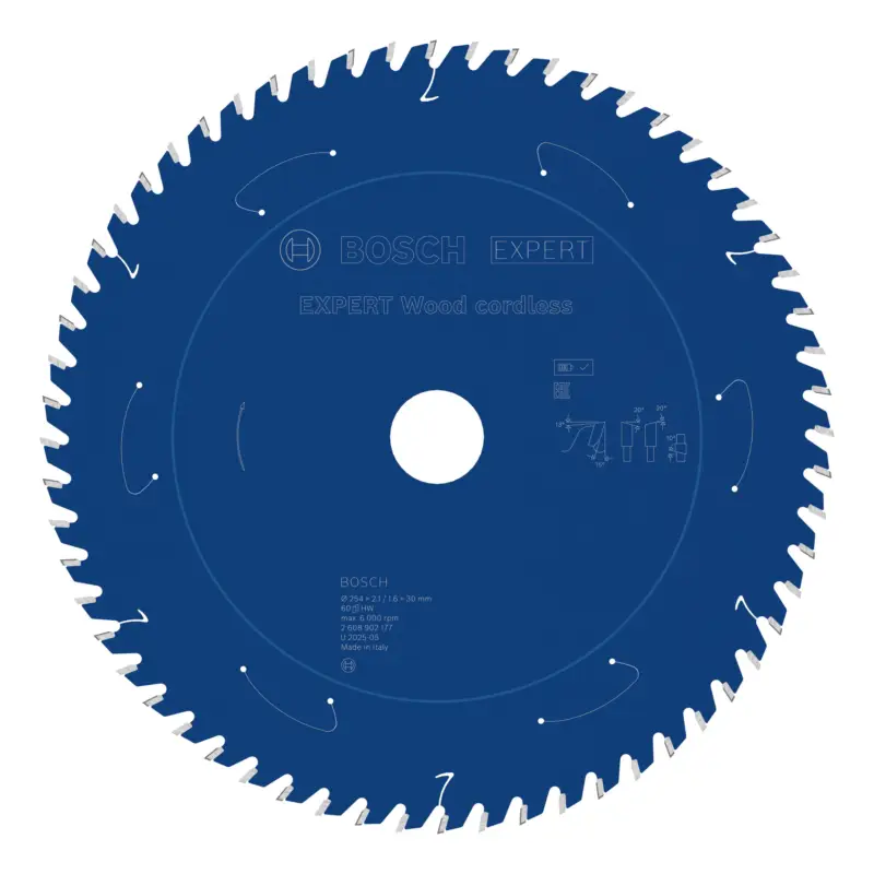 Bosch Expert Wood Kreissägeblatt, 254 x 1,6 x 30 mm, 60 Zähne Preisreduziert