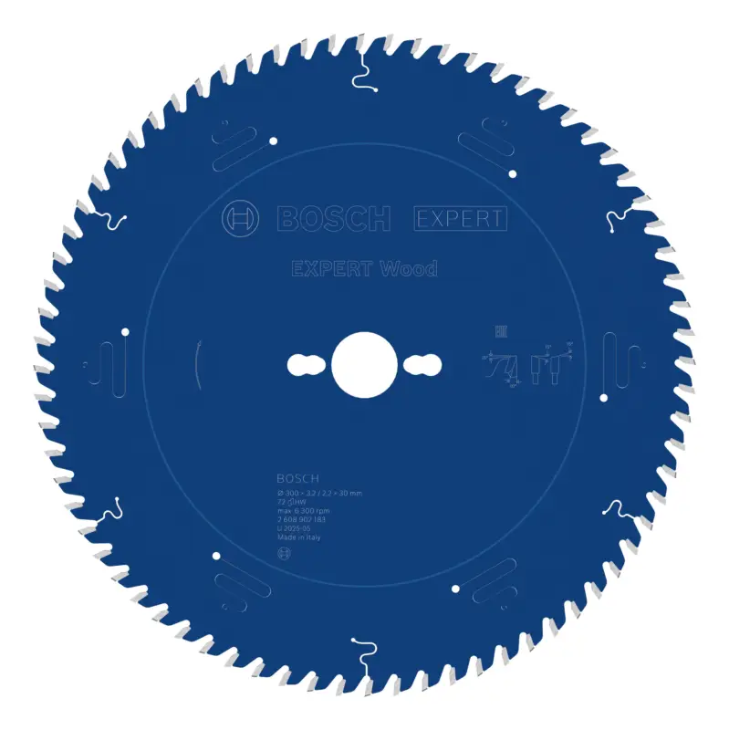 Finale Aktion Bosch Expert Wood Kreissägeblatt, 300 x 3,2 x 30 mm, 72 Zähne