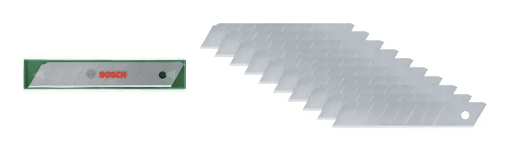Preiswert Bosch Handwerkzeug Abbrechklingen 18 mm - 10er Pack (Verpackungseinheit 10 Stück)