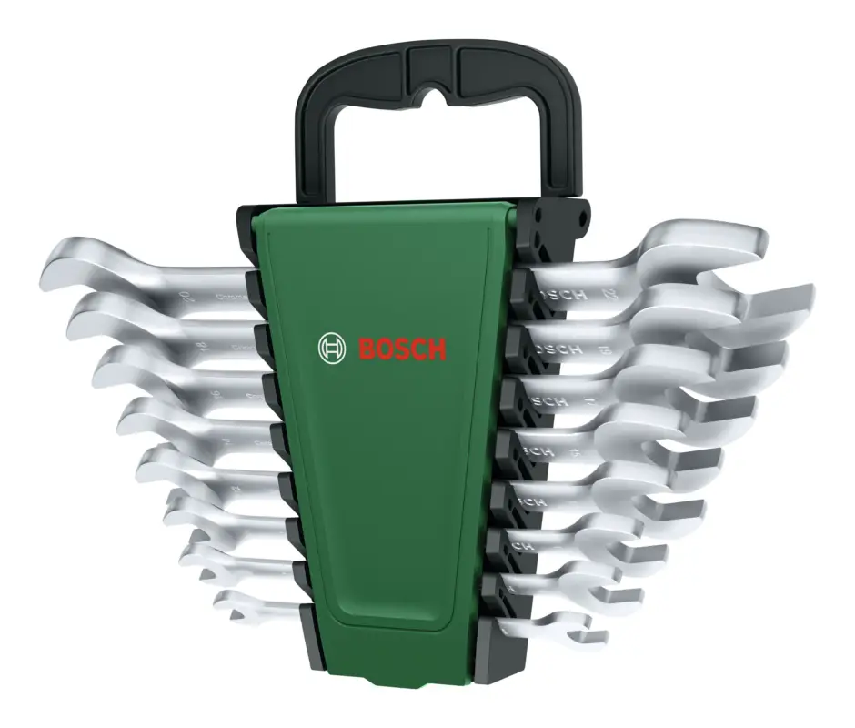Bosch Handwerkzeug Doppelmaulschlüssel-Set, 8-teilig (Verpackungseinheit 3 Sets) Online Kaufen