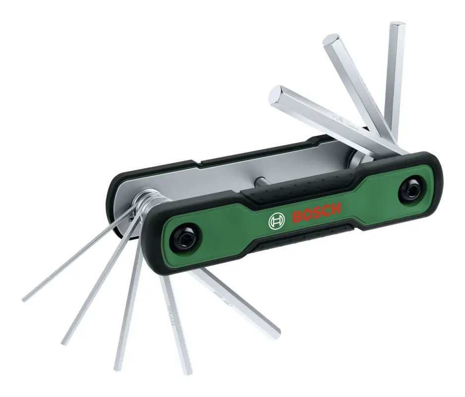 Sichere Zahlung Bosch Handwerkzeug Klappbares 8-in-1-Sechskantschlüssel-Set (Verpackungseinheit 4 Stück)