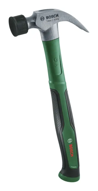Bosch Handwerkzeug Klauenhammer 450 g/16 oz + weicher Stoßfänger (Verpackungseinheit 5 Stück) Günstig