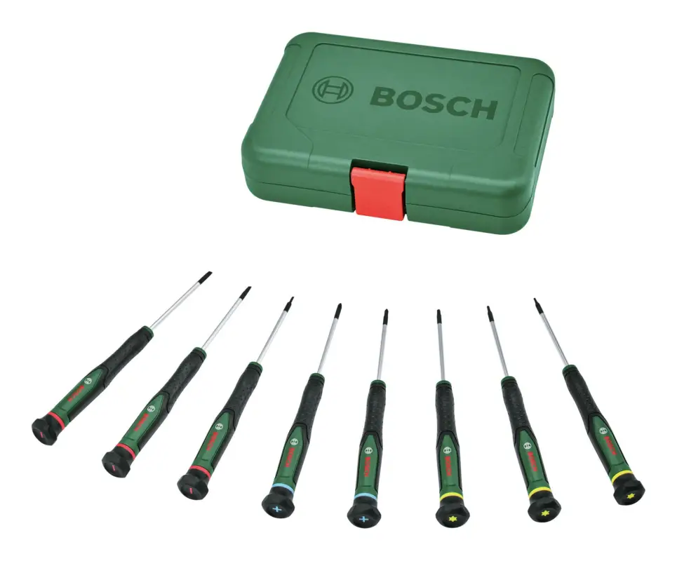 Direkt Vom Hersteller Bosch Handwerkzeug Präzisionsschraubendreher-Set, 8-teilig (Verpackungseinheit 3 Sets)