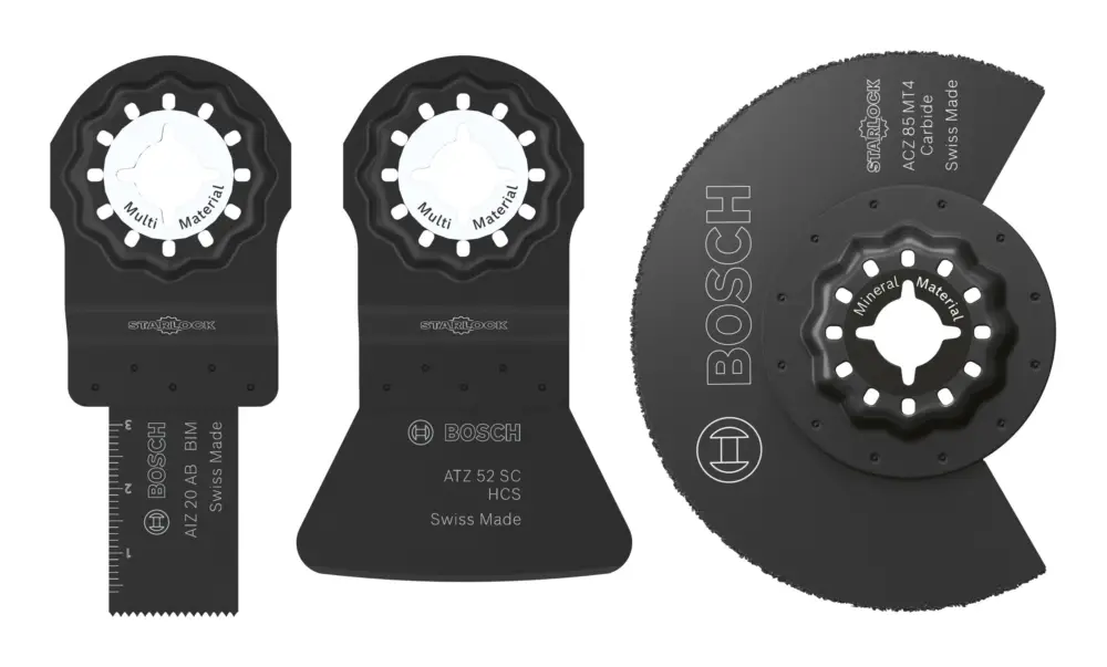Bosch Line Fliesen-Blatt-Set für oszillierende Multifunktionswerkzeuge, 3-teilig (Verpackungseinheit 10 Sets) Abverkauf