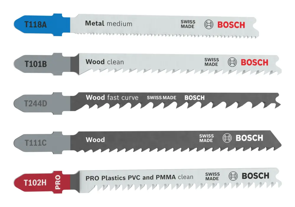 Bosch Line Stichsägeblatt-Set Multi Material, 5-teilig (Verpackungseinheit 10 Sets) Echt