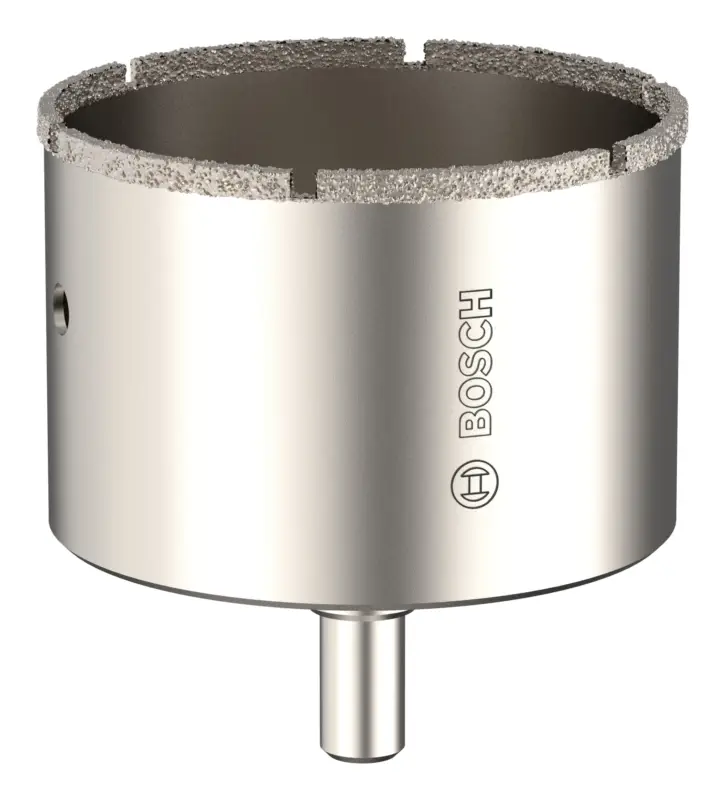 Markenprodukt Bosch Line Tiles Lochsäge mit Aufsteckhalter, 74 x 40 mm
