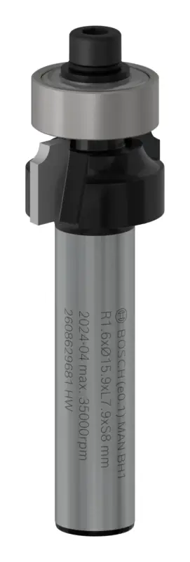 Sonderangebot Bosch Pro Abrundfräser, R 1,6 mm, S 8 mm