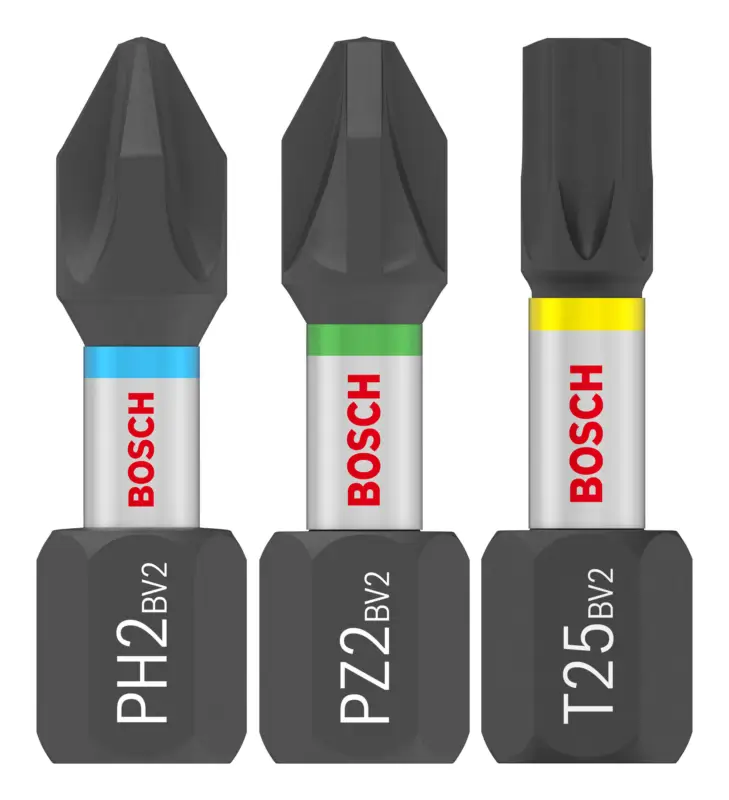 Bosch Pro Impact Bit-Set, 25 mm, Display, 10 x 25-teilig (Verpackungseinheit 10 Sets) Online Kaufen