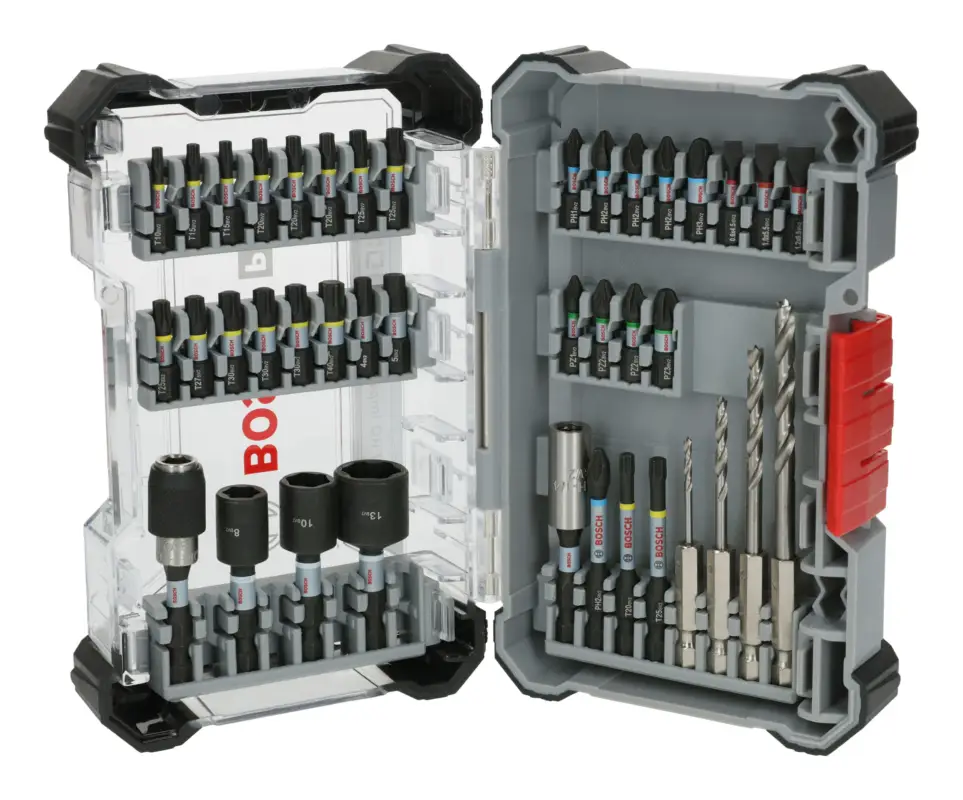 Begrenztes Angebot Bosch Pro Impact Schrauberbits- und Holzbohrer-Set, 40-teilig (Verpackungseinheit 3 Sets)