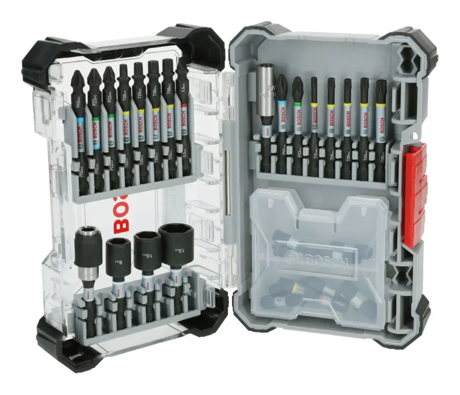 Markenprodukt Bosch Pro Impact Schrauberbit-Set, 35-teilig (Verpackungseinheit 3 Sets)