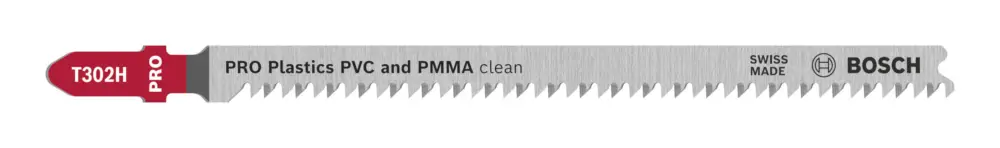Sichere Zahlung Bosch Pro Plastics PVC and PMMA clean T302H Stichsägeblatt, 132 mm - 3er Pack (Verpackungseinheit 10 Stück)