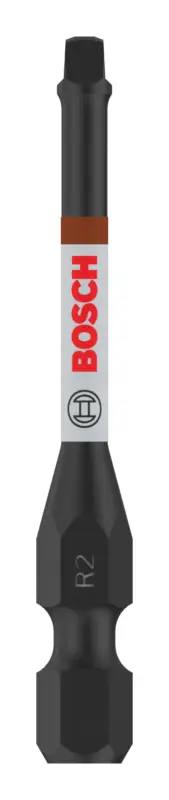 Heißes Angebot Bosch Pro Robertson Impact Bit, R2, 55 mm - 2er Pack (Verpackungseinheit 5 Stück)