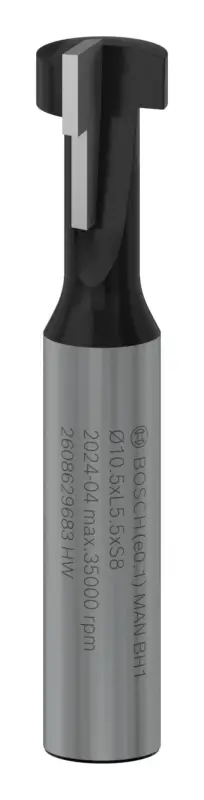 Direktkauf Bosch Pro T-Nutfräser, B 10,5 mm, D 6,6 mm, S 8 mm