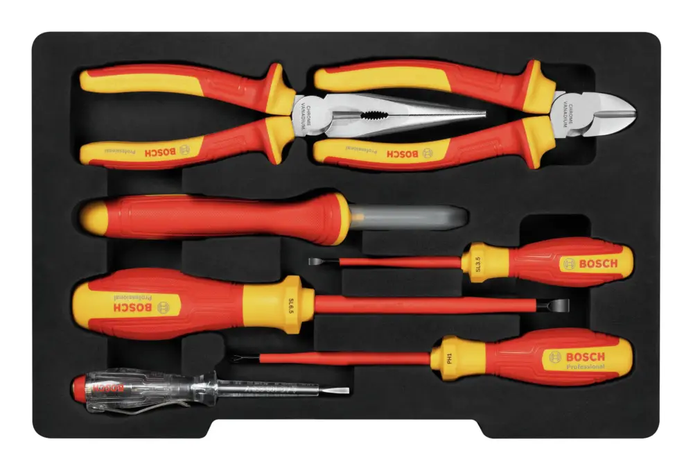 Preiswert Bosch VDE-Handwerkzeug-Set, 7-teilig
