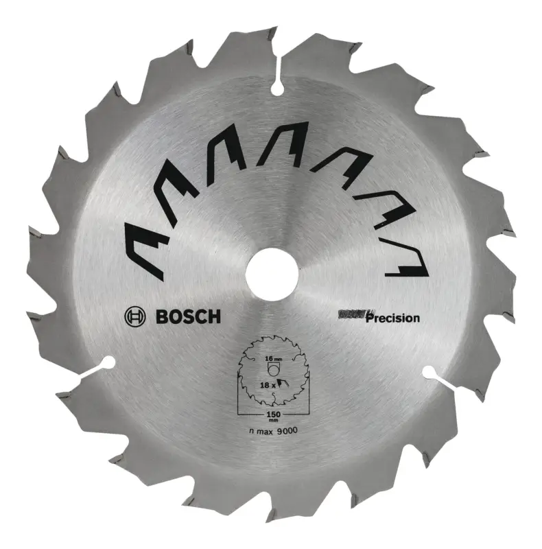 Bosch Zubehör Kreissägeblatt Precision, 150 x 16 mm, Zähnezahl 18 Wochenendangebot