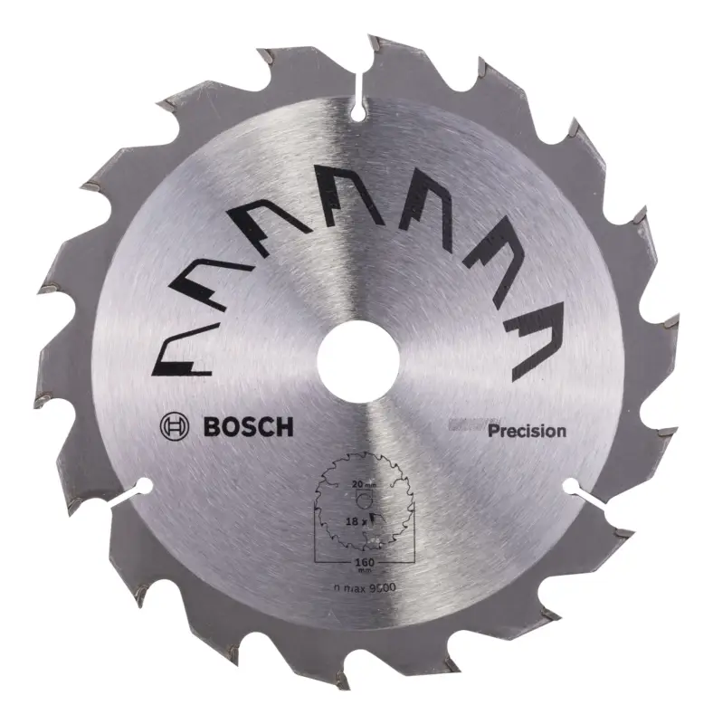 Bosch Zubehör Kreissägeblatt Precision, 160 x 20 mm, Zähnezahl 18 Preiswert