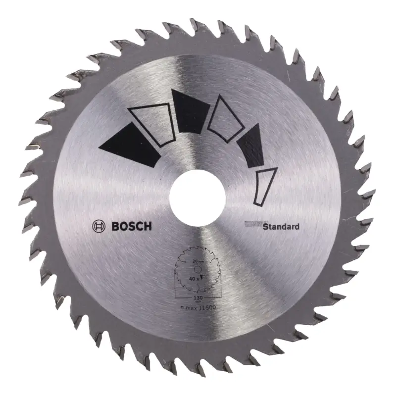 Bosch Zubehör Kreissägeblatt Standard, 130 x 20 mm, Zähnezahl 40 Kracherpreis
