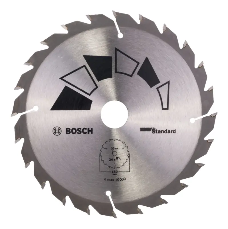 Begrenztes Angebot Bosch Zubehör Kreissägeblatt Standard, 150 x 20 mm, Zähnezahl 24