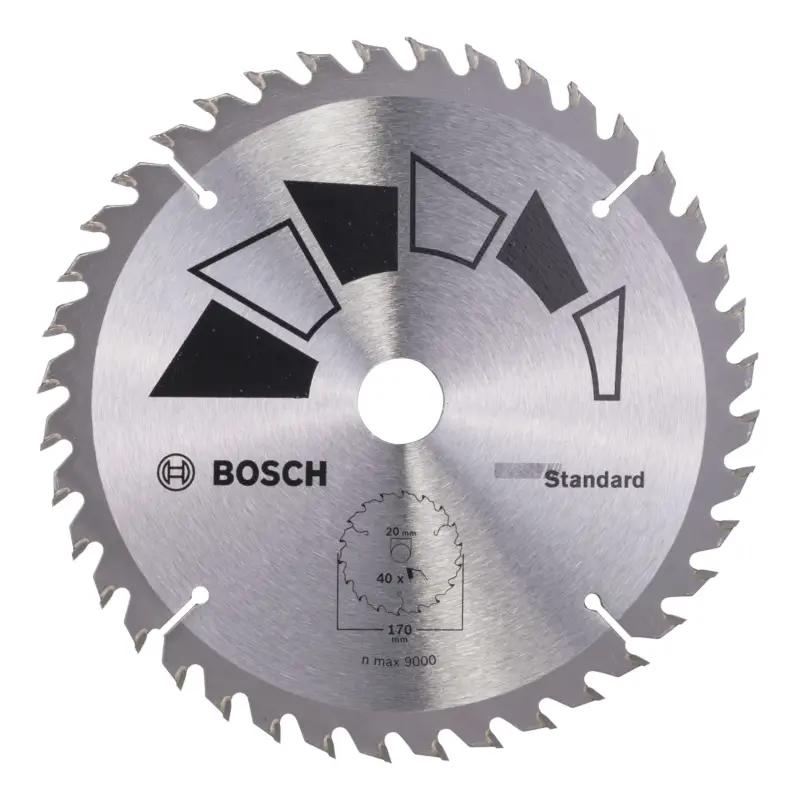 Bosch Zubehör Kreissägeblatt Standard, 170 x 20 mm, Zähnezahl 40 Preiswert