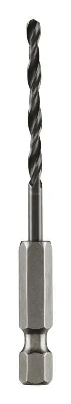 Bosch Zubehör Metallspiralbohrer-HSS-R, DIN 338 mit 1/4"-Sechskantschaft, 3 x 73 mm (Verpackungseinheit 5 Stück) Finale Aktion