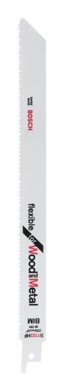 Bosch Zubehör Säbelsägeblatt Bimetall, S 1122 HF Flexible for Wood and Metal - 2er Pack Preiswert