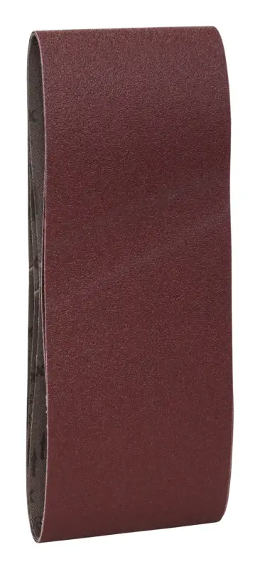 Bosch Zubehör Schleifband, 100 x 560 mm, für Bandschleifer, rote Qualität, K80 - 3er Pack (Verpackungseinheit 2 Stück) Preisreduziert