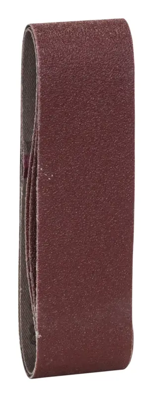 Sonderangebot Bosch Zubehör Schleifband, 40 x 303 mm, für Bosch-Varioschleifer, rote Qualität K80 - 3er Pack