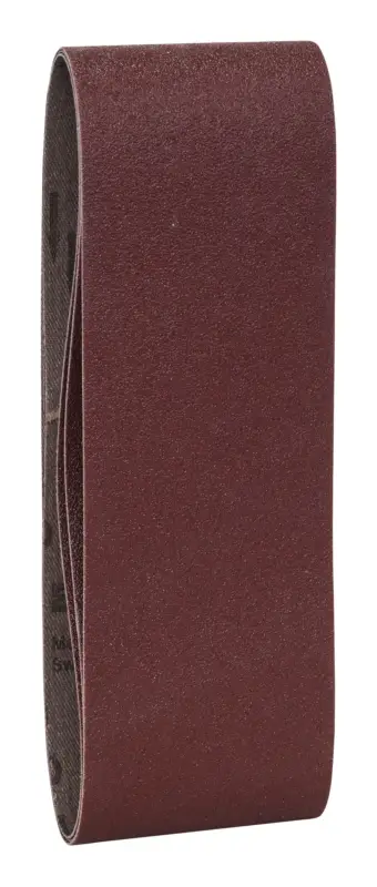Bosch Zubehör Schleifband, 60 x 400 mm, für Bandschleifer, rote Qualität, K100 - 3er Pack Nur Für Kurze Zeit