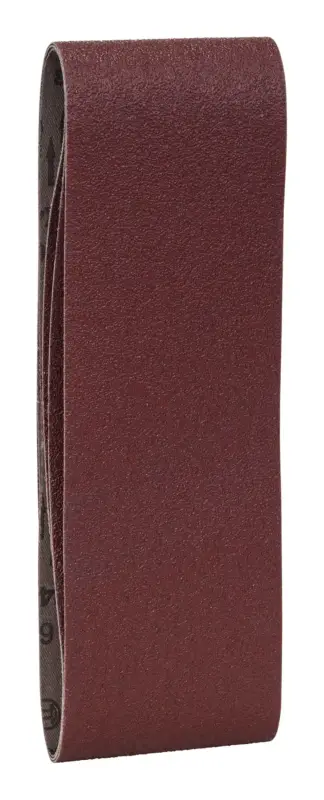 Letzte Chance Bosch Zubehör Schleifband, 75 x 508 mm, für Bandschleifer, rote Qualität, K60 - 3er Pack