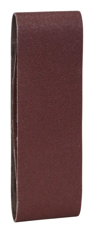Bosch Zubehör Schleifband-Set, 75 x 508 mm, für Bandschleifer, rote Qualität, K60/80/100, 3-teilig Nur Für Kurze Zeit
