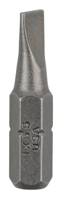 Must-Have Bosch Zubehör Schrauberbit Standard für Längsschlitzschrauben (S) Schlitz S 1 x 5,5 - 2er Pack (Verpackungseinheit 5 Stück)