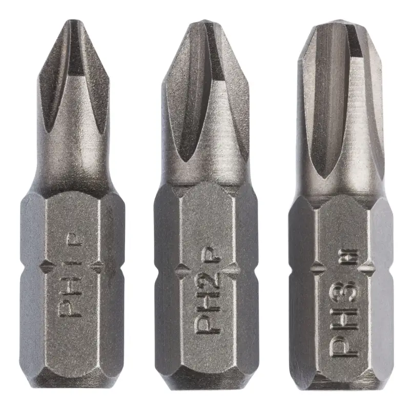 Neue Ware Bosch Zubehör Schrauberbit-Set Standard für Philipps-Kreuzschlitzschrauben (PH), 3-teilig