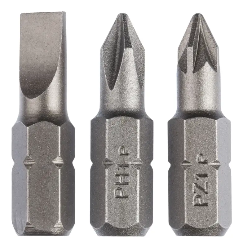 Bosch Zubehör Schrauberbit-Set Standard, gemischt (S 1 x 5,5, PH, PZ), 3-teilig (Verpackungseinheit 5 Sets) Sonderangebot