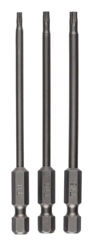 Bosch Zubehör Schrauberklingen-Set für Innen-Torx-Schrauben (T8/T10/T15), 3-teilig (Verpackungseinheit 5 Sets) Top-Preis