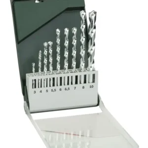 Wochenendangebot Bosch Zubehör Steinbohrer-Set, 3 x 60/4 x 75/5 x 85/5,5 x 85/6 x 100/6,5 x 100/7 x 100/8 x 120/10 x 120, 9-teilig