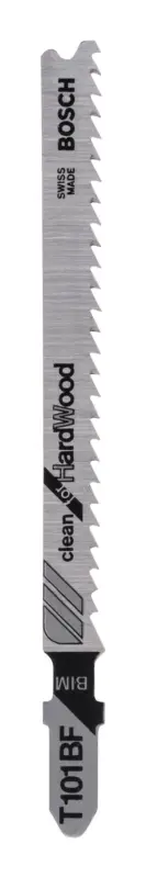 Bosch Zubehör Stichsägeblatt BIM, T 101 BF Clean for Hard Wood - 2er Pack (Verpackungseinheit 5 Stück) Angebot