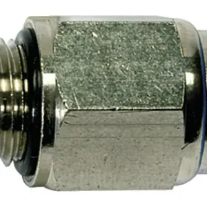 Kracherpreis Riegler Gerade Steckverschraubung Blaue Serie G1/8 aus Kunststoff D12