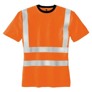 Texxor Warnschutz-T-Shirt HOOGE, leuchtorange, Größe 2XL Mega-Angebot